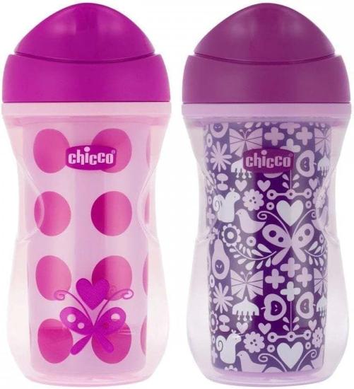 Chicco Isı Yalıtımlı Aktif Bardak 14 Ay+, Pembe